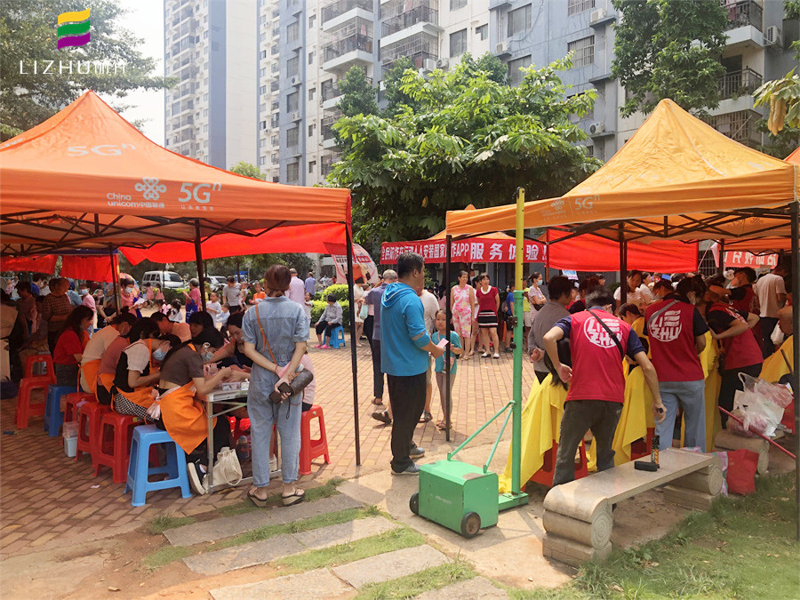 南寧美甲學校公益，為居民提供美甲服務