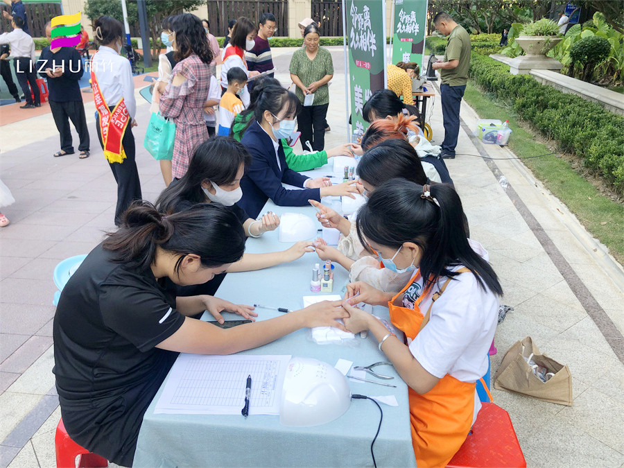 南寧美甲公益活動外出實踐，收獲好評