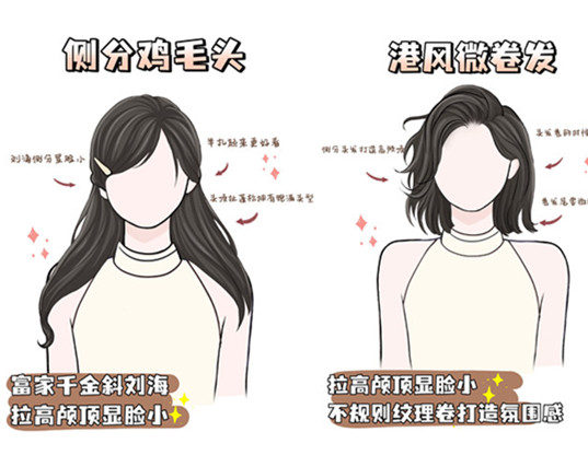 方圓臉必備發(fā)型，南寧學(xué)美發(fā)造型