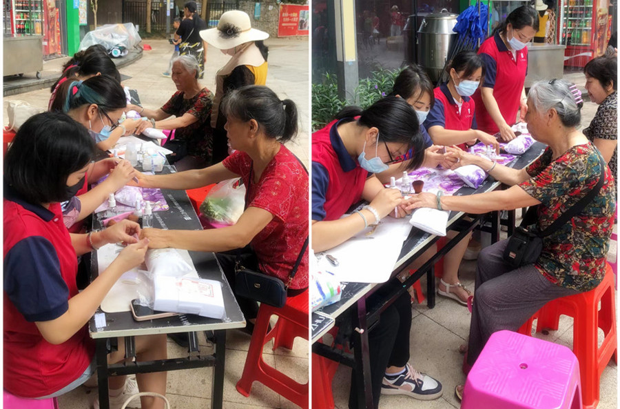 學以致用！南寧美甲學校社會實踐教學