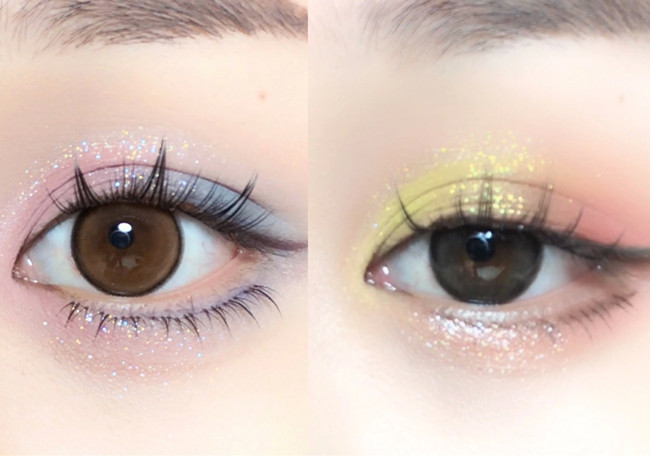 彩色多巴胺撞色眼妝合集，零基礎(chǔ)學(xué)眼妝