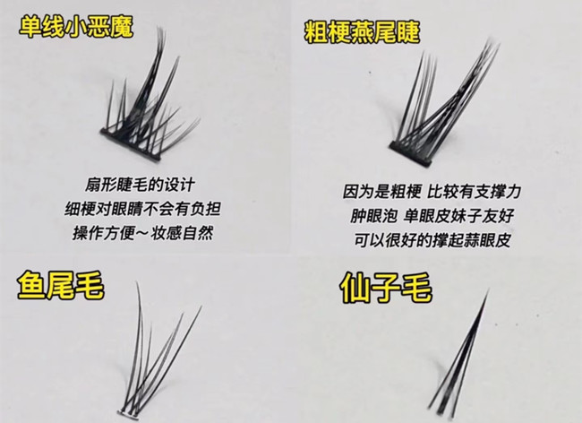 假睫毛科普知識(shí)，廣西化妝基礎(chǔ)