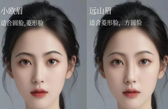 2024年眉型流行趨勢，南寧教化妝