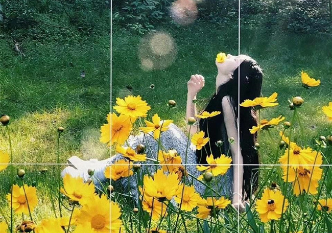 廣西化妝拍照學(xué)校：背影拍照構(gòu)圖