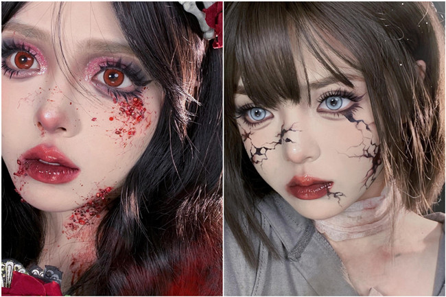 機靈鬼”萬圣節(jié)造型 | 南寧彩妝形象造型學校