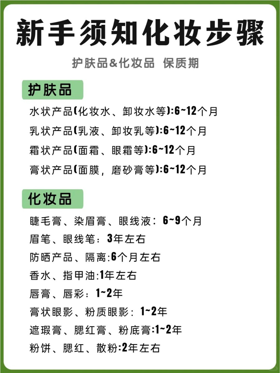 化妝的正確步驟：新手必懂的化妝知識(shí)